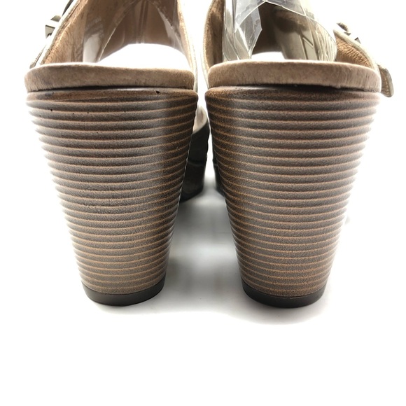 Dansko Ramona Sandals Taupe Nubuck Leather Size 42 - Picture 5 of 11